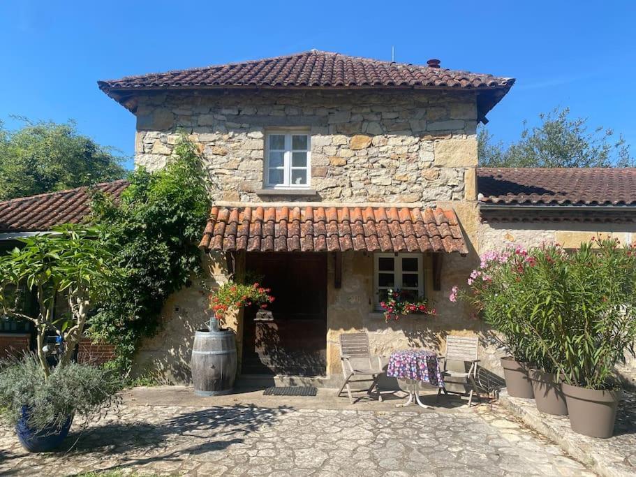 Vakantiehuis La Poire, Op Landgoed Aan De Dordogne Prudhomat 外观 照片