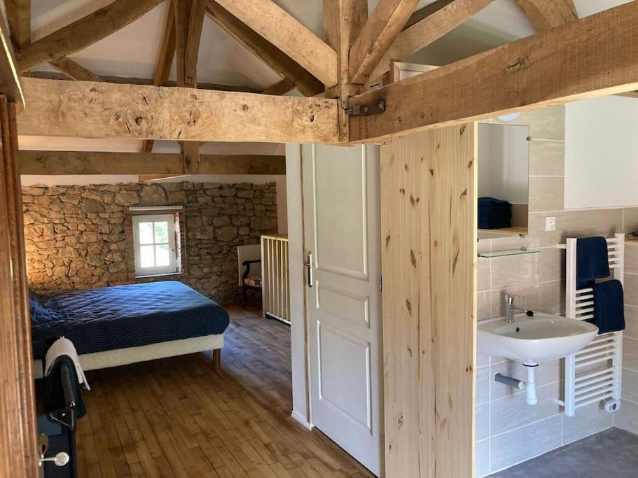 Vakantiehuis La Poire, Op Landgoed Aan De Dordogne Prudhomat 外观 照片