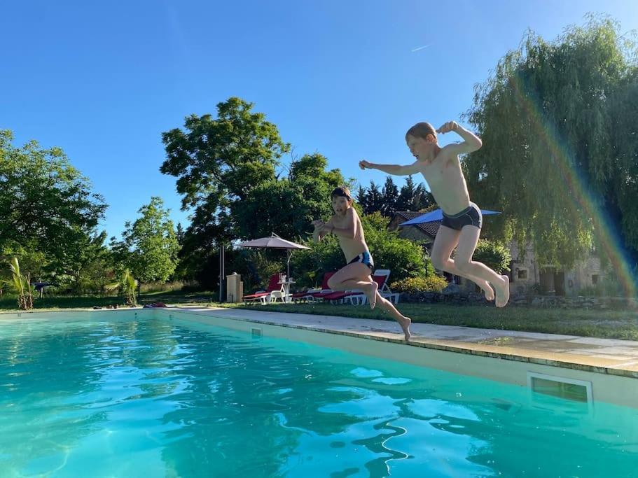 Vakantiehuis La Poire, Op Landgoed Aan De Dordogne Prudhomat 外观 照片