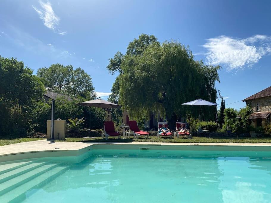 Vakantiehuis La Poire, Op Landgoed Aan De Dordogne Prudhomat 外观 照片