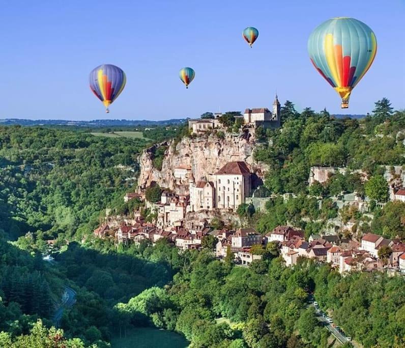 Vakantiehuis La Poire, Op Landgoed Aan De Dordogne Prudhomat 外观 照片